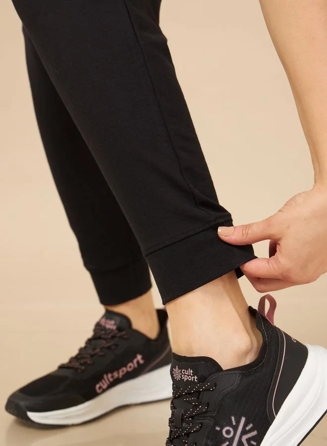 Cult  Women Black Cult Leisure Joggers for Women | Best Price UAE